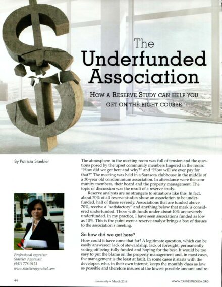 CAI Magazine The UnderFunded Association