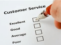 Customer Service Ratings